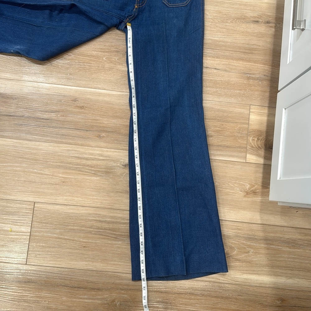 1970s Vintage Hang Ten Classic Blue Denim Overalls - Picture 10 of 10
